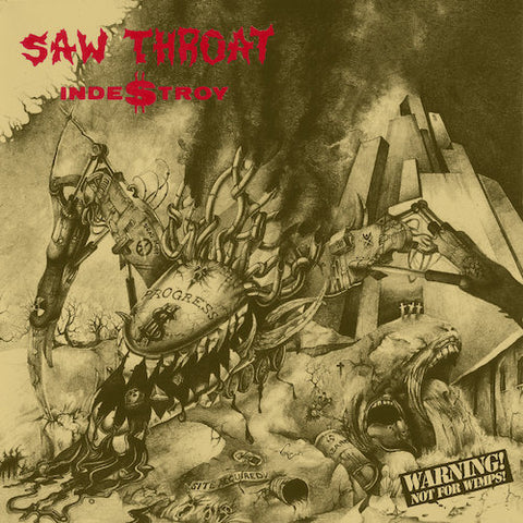 SAW THROAT - Indestroy 2XLP
