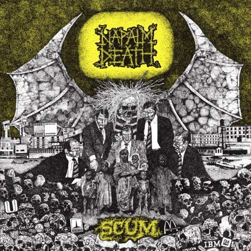 Napalm Death ‎– Scum LP - Grindpromotion Records