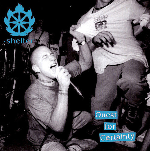 Shelter ‎– Quest For Certainty LP (Blue Vinyl) - Grindpromotion Records