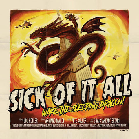 Sick Of It All ‎– Wake The Sleeping Dragon! LP+CD