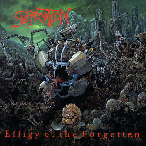Suffocation ‎– Effigy Of The Forgotten LP (Marble Red / Black Vinyl) - Grindpromotion Records