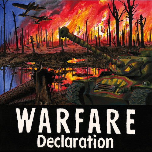 Warfare ‎– Declaration LP (S/Sided Vinyl) - Grindpromotion Records